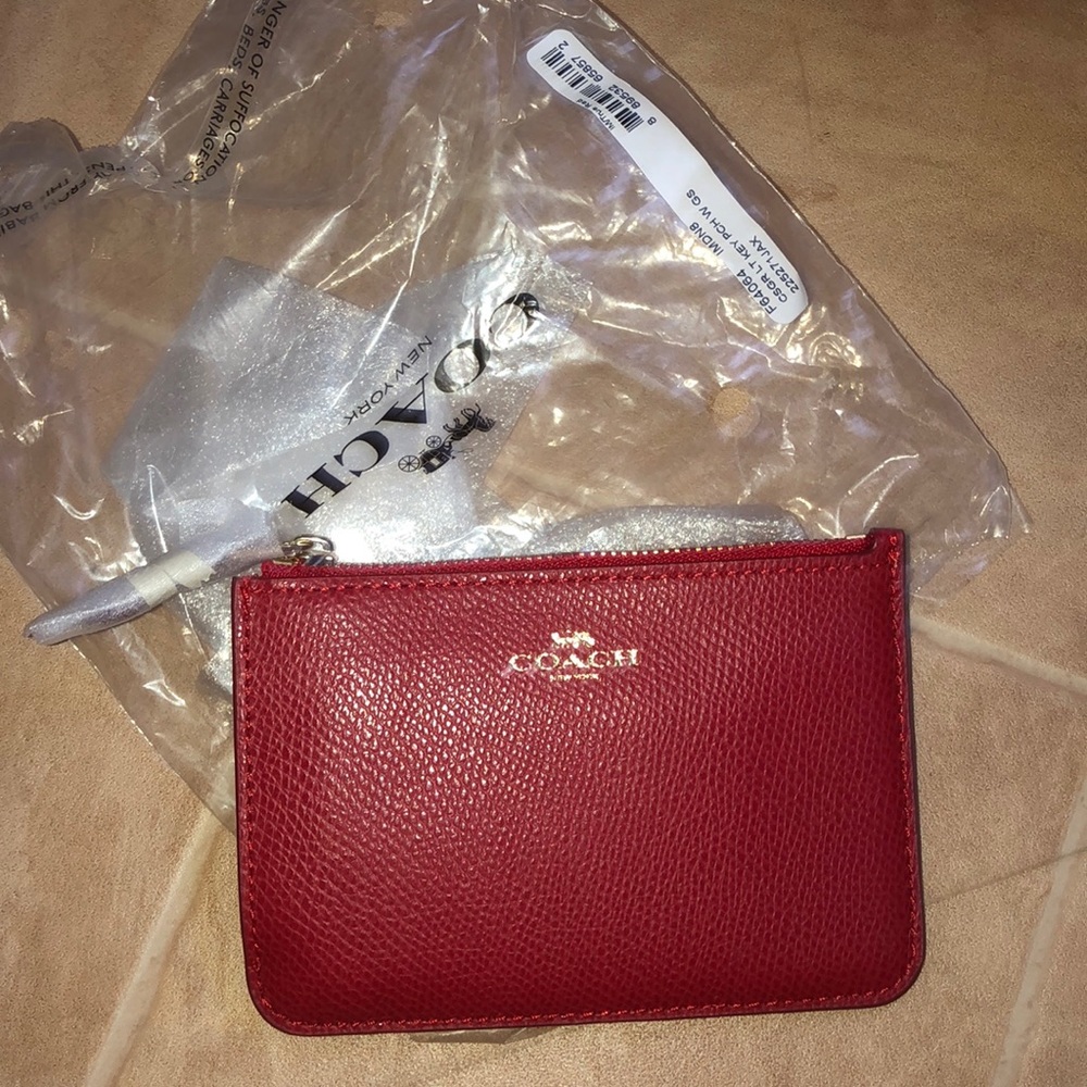 Coach red card holder